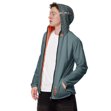Load image into Gallery viewer, Salmonfest 2023 Gothic Blue windbreaker