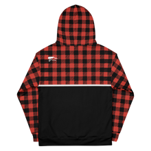 Load image into Gallery viewer, Buffalo Plaid Hoodie - Red