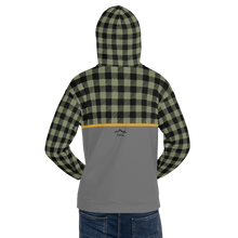 Load image into Gallery viewer, Green Buffalo Plaid Hoodie - Green