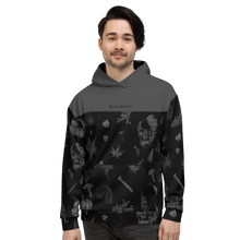 Load image into Gallery viewer, Classy Skulls dark Hoodie