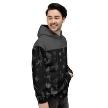 Load image into Gallery viewer, Classy Skulls dark Hoodie