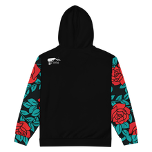 Load image into Gallery viewer, Roses full zip hoodie