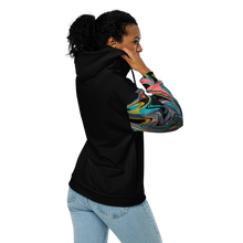 Load image into Gallery viewer, Swirls full zip hoodie