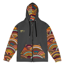 Load image into Gallery viewer, Retro arc full zip hoodie