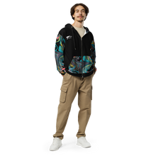 Load image into Gallery viewer, Swirls full zip hoodie