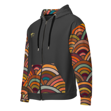 Load image into Gallery viewer, Retro arc full zip hoodie