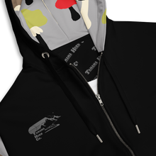 Load image into Gallery viewer, Dark shrooms full zip hoodie