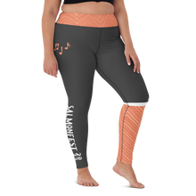 Load image into Gallery viewer, Dark Salmonfest Leggings
