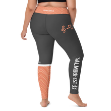 Load image into Gallery viewer, Dark Salmonfest Leggings