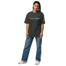 Load image into Gallery viewer, Oversized faded retro text t-shirt