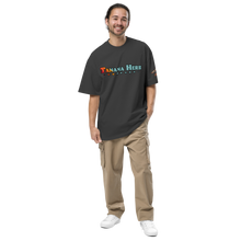 Load image into Gallery viewer, Oversized faded retro text t-shirt