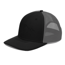 Load image into Gallery viewer, Black out Trucker Cap