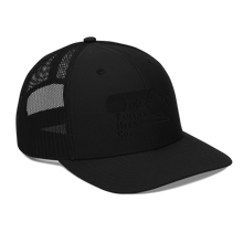Load image into Gallery viewer, Black out Trucker Cap