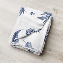 Load image into Gallery viewer, Classy Skulls Throw Blanket