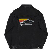 Load image into Gallery viewer, Retro logo embroidered denim jacket