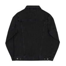Load image into Gallery viewer, Blackout denim jacket