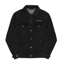 Load image into Gallery viewer, Retro mountain denim jacket