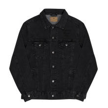 Load image into Gallery viewer, Blackout denim jacket