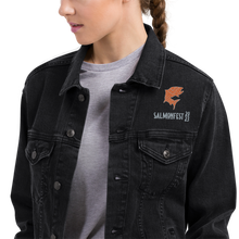 Load image into Gallery viewer, Salmonfest denim jacket
