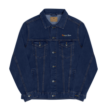 Load image into Gallery viewer, Retro mountain denim jacket