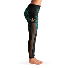 Load image into Gallery viewer, Athletic leggings with mesh pocket