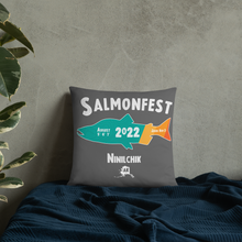 Load image into Gallery viewer, salmonfest retro Pillow