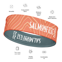 Load image into Gallery viewer, Salmonfest 2023 Reversible Headband