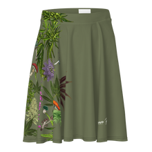 Load image into Gallery viewer, Forest Fun Skater Skirt