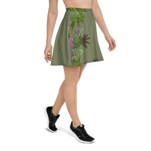 Load image into Gallery viewer, Forest Fun Skater Skirt