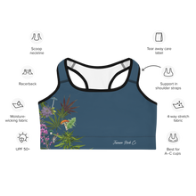Load image into Gallery viewer, Forest Fun Sports bra
