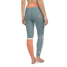 Load image into Gallery viewer, Salmonfest 2023 Gothic Blue Leggings