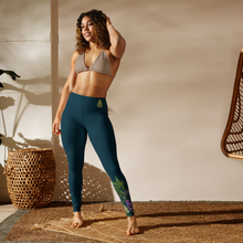 Load image into Gallery viewer, Forest Fun Yoga Leggings