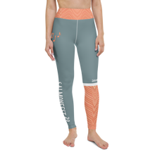 Load image into Gallery viewer, Salmonfest 2023 Gothic Blue Leggings