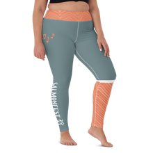 Load image into Gallery viewer, Salmonfest 2023 Gothic Blue Leggings