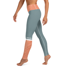 Load image into Gallery viewer, Salmonfest 2023 Gothic Blue Leggings