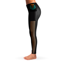 Load image into Gallery viewer, Athletic leggings with mesh pocket