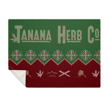 Load image into Gallery viewer, Christmas Sweater Plush Blanket