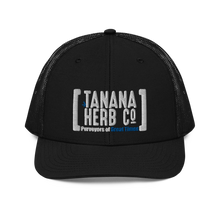 Load image into Gallery viewer, White logo snapback trucker