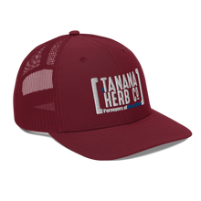 Load image into Gallery viewer, White logo snapback trucker