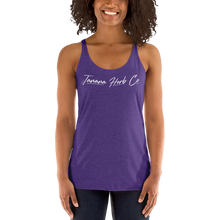 Load image into Gallery viewer, Script logo Racerback Tank