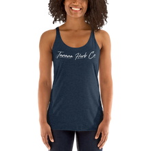 Load image into Gallery viewer, Script logo Racerback Tank