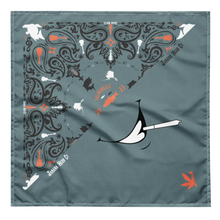 Load image into Gallery viewer, Salmonfest Smiley bandana
