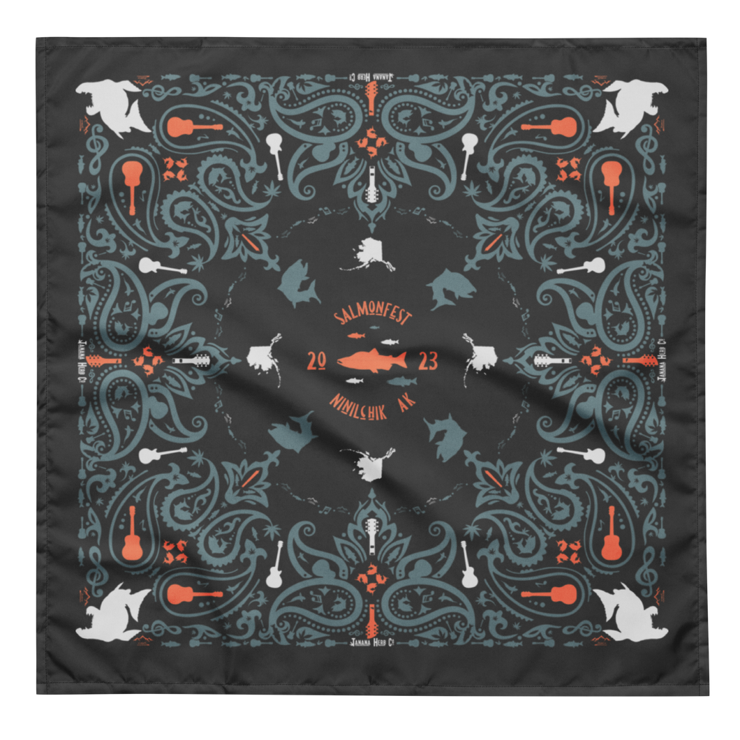 Salmonfest 2023 dark bandana