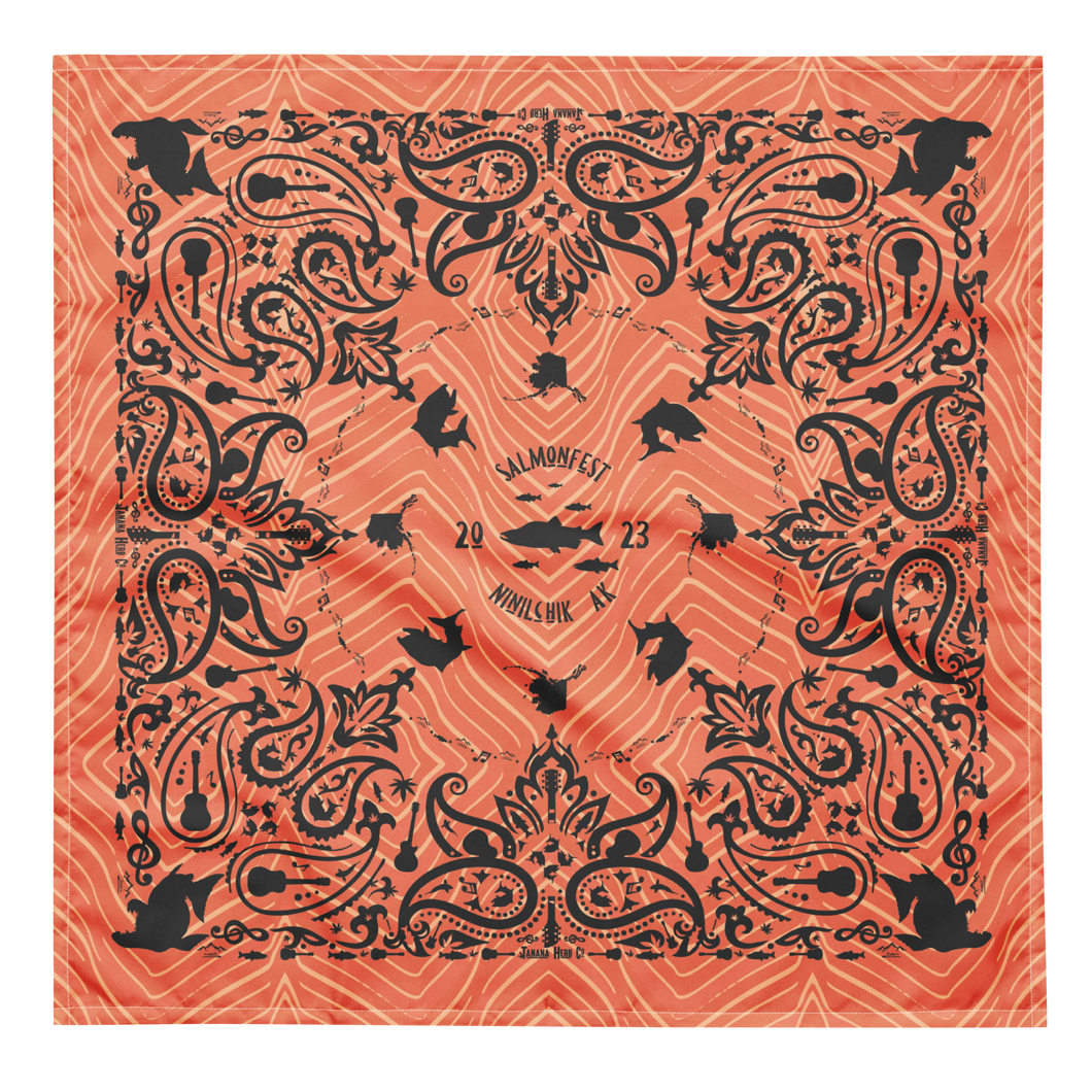 Salmonfest 2023 MEATY bandana