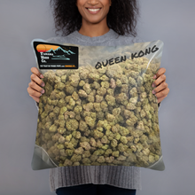 Load image into Gallery viewer, Salmonfest 2023 Dark Bag-O-Weed Pillow
