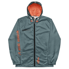 Load image into Gallery viewer, Salmonfest 2023 Gothic Blue windbreaker
