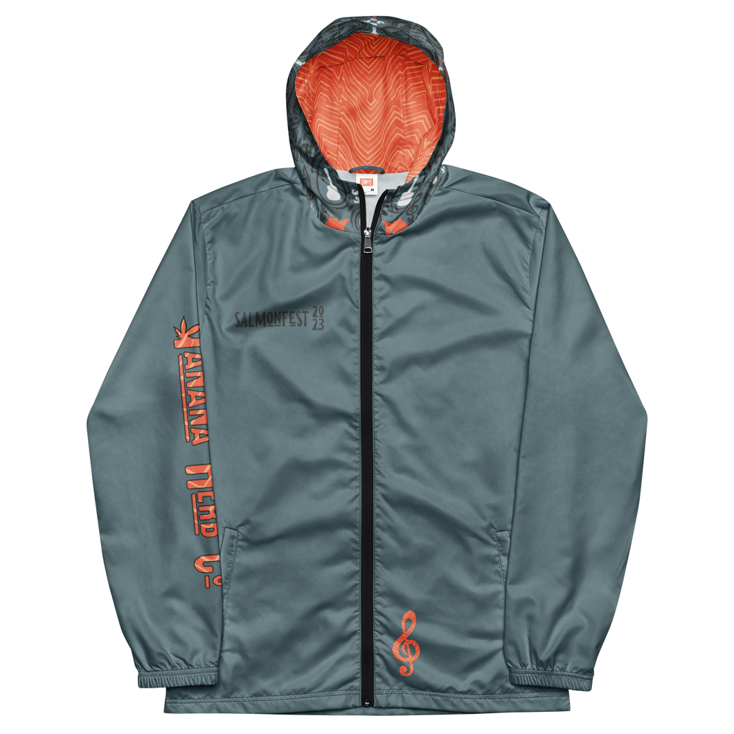 Salmonfest 2023 Gothic Blue windbreaker