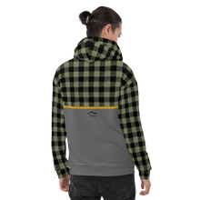 Load image into Gallery viewer, Green Buffalo Plaid Hoodie - Green
