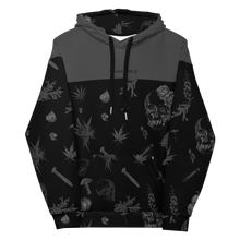 Load image into Gallery viewer, Classy Skulls dark Hoodie
