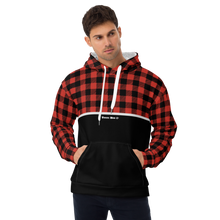 Load image into Gallery viewer, Buffalo Plaid Hoodie - Red
